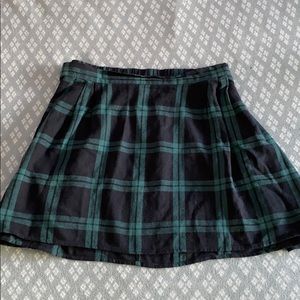 Plaid Skater Skirt